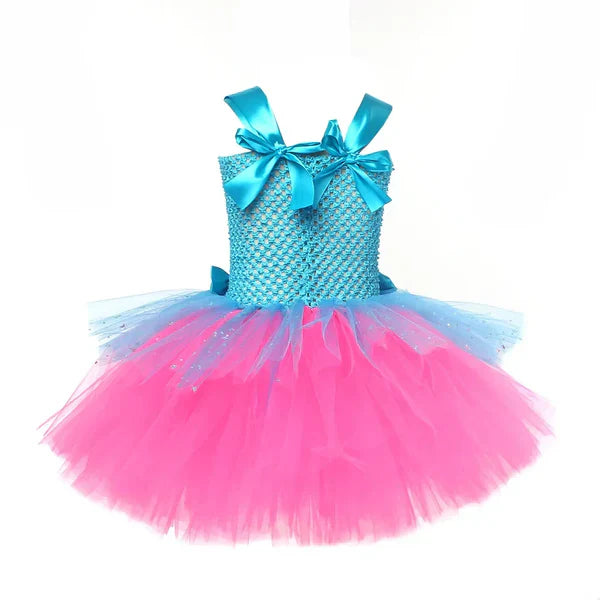 Shiny and Tulle Children's Dress