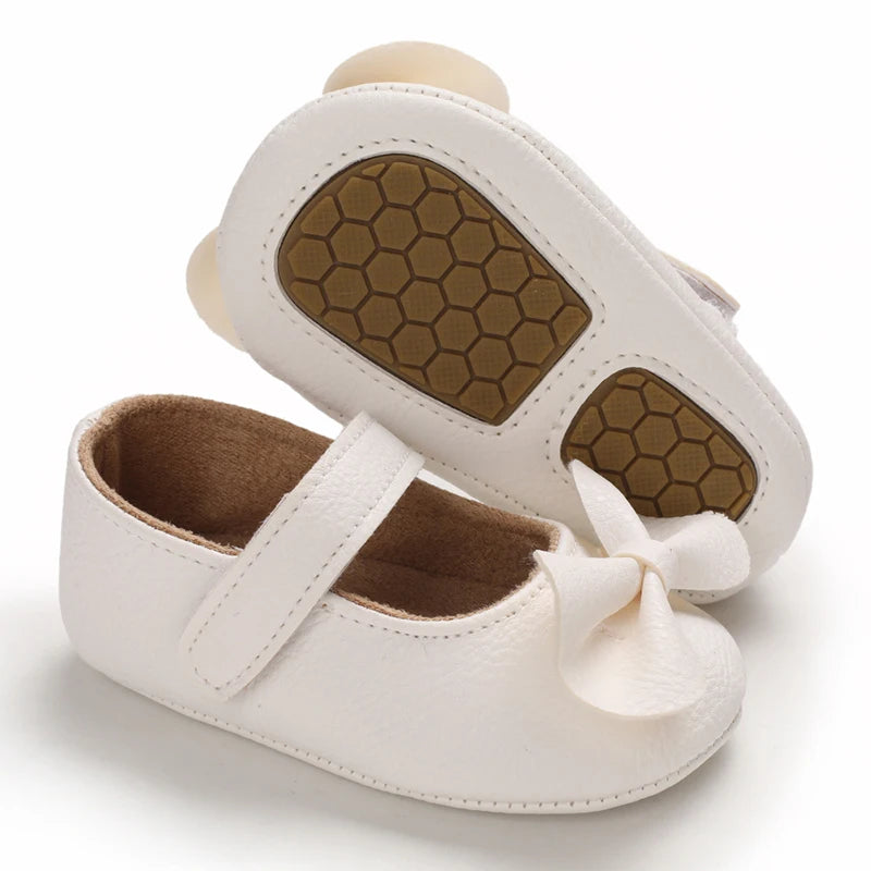 Cute Bow Spring Autumn Princess Infant Shoes