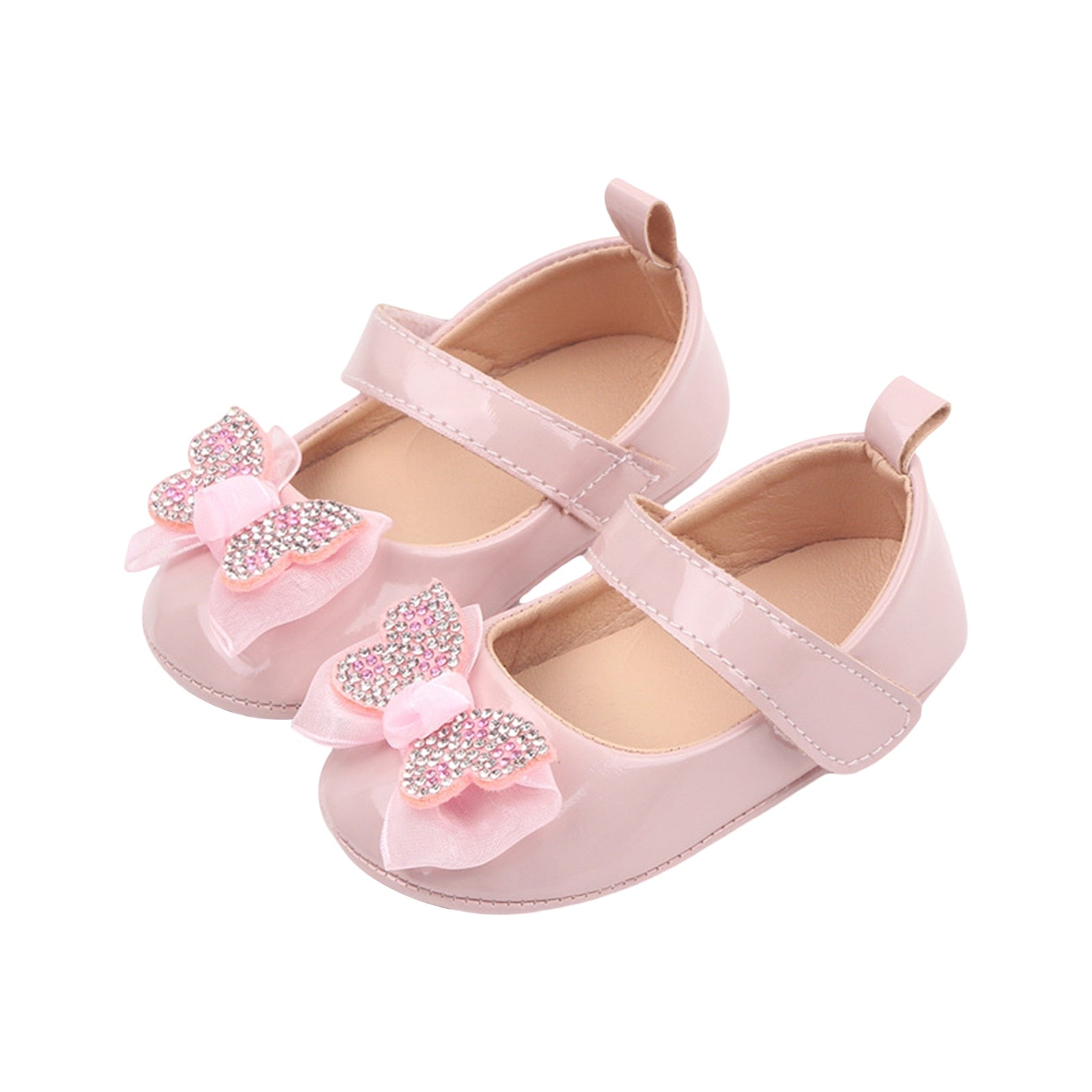 Sneakers con Strass e Fiocco da Principessa