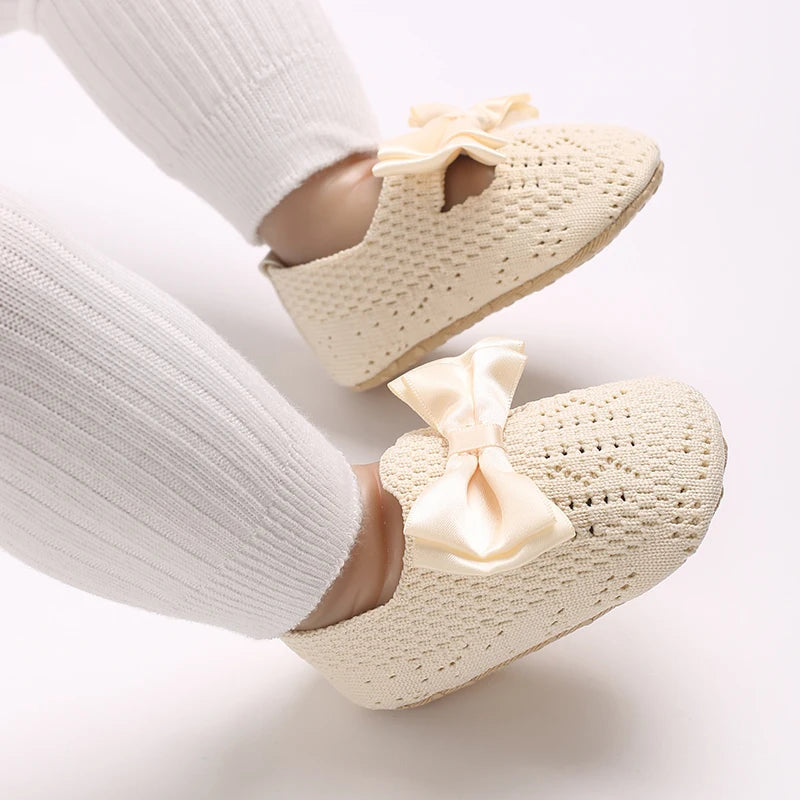 Baby Girl Garden Shoes 0-18M Sweet Cute Bow First Walker