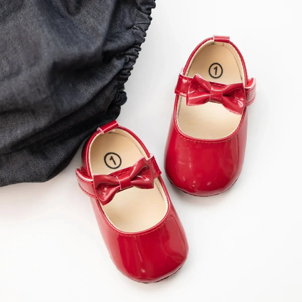 Baby Girls Shoes Bowknot Princess Dress Shoes