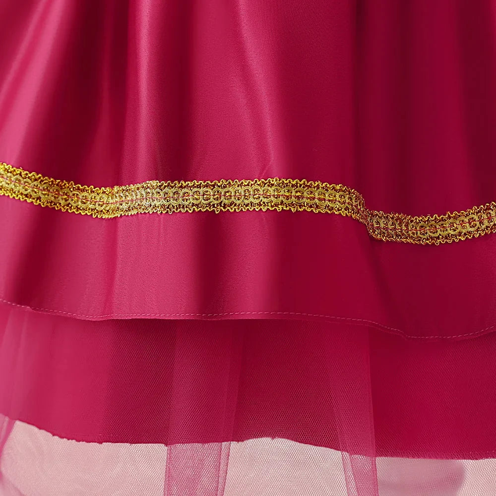 Pink Puffy Dress