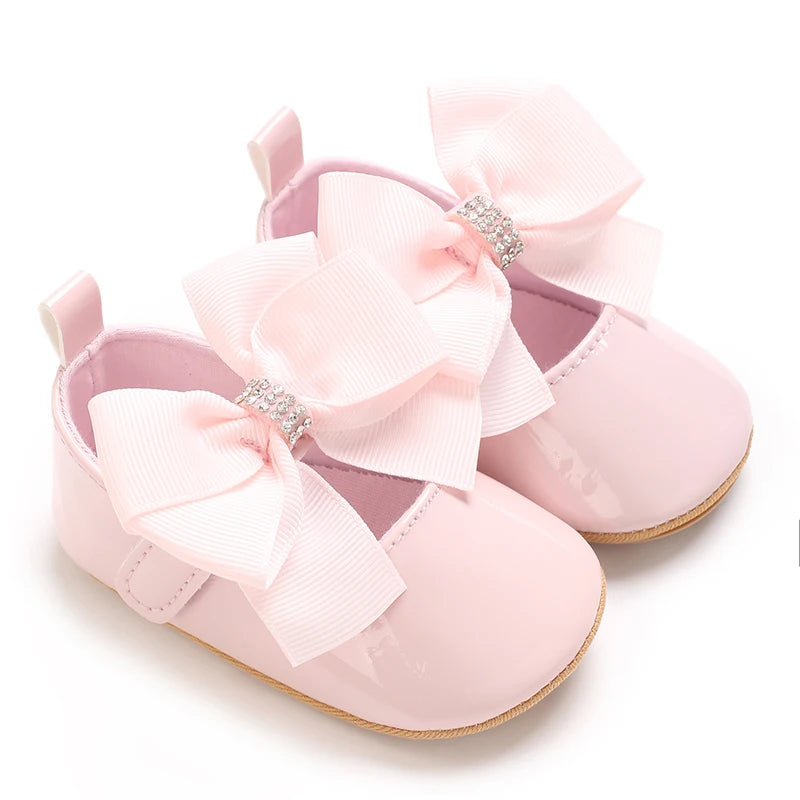 Cute Princess Baby Shoes Butterfly Bow