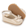 Fashion PU Leather Baby Princess Shoes