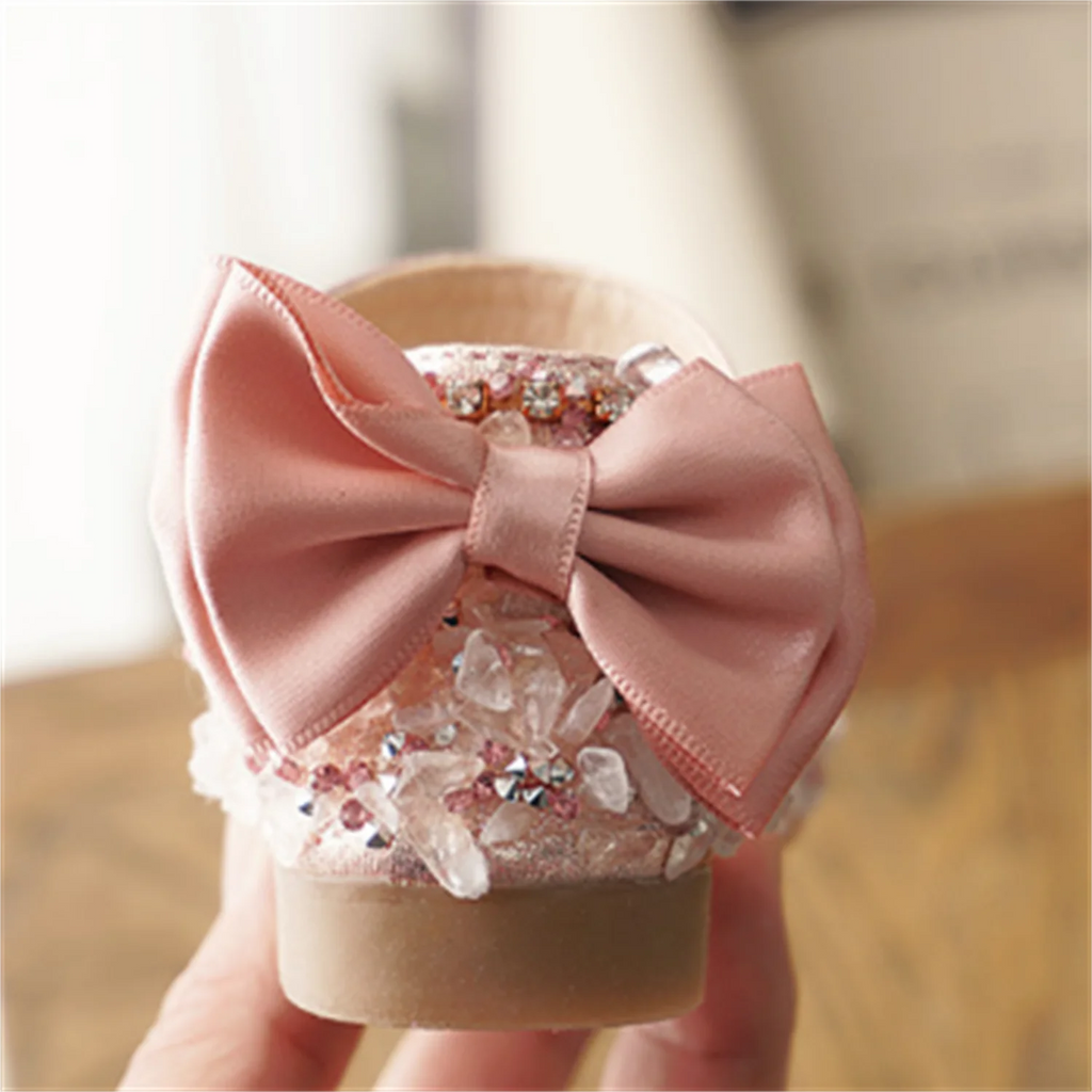 rhinestone Soft Sole Girls' Half Sandals