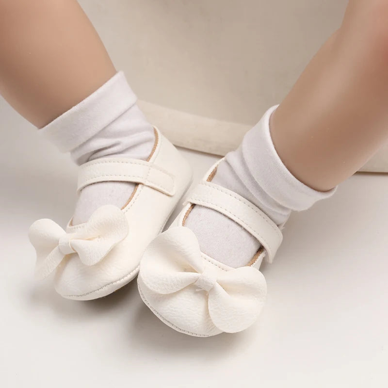 Cute Bow Spring Autumn Princess Infant Shoes