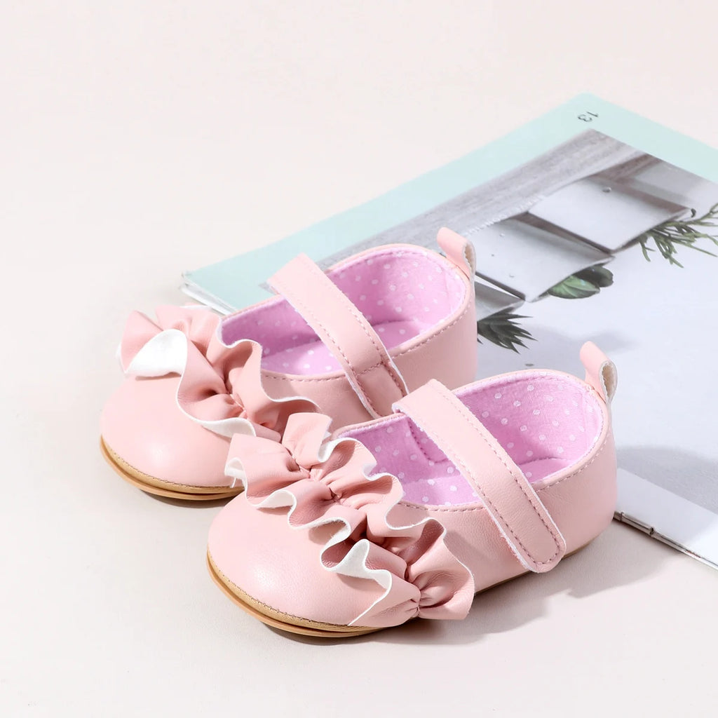 Hot Selling Baby Girl's First Walking Indoor Outdoor Toddler Shoes