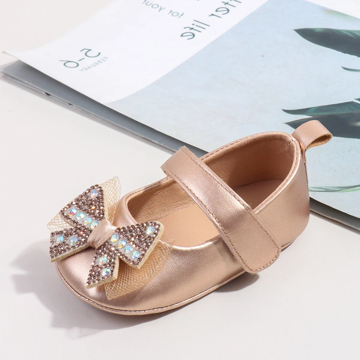 Hot Selling Baby Girls 0-18M Princess Toddler Shoes