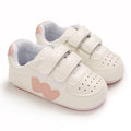 Sneakers con doppio strappo in Velcro