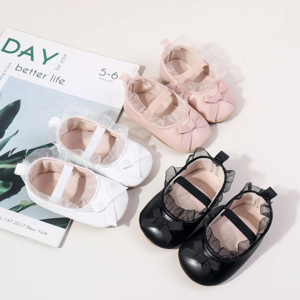 lace Small Leather Shoes