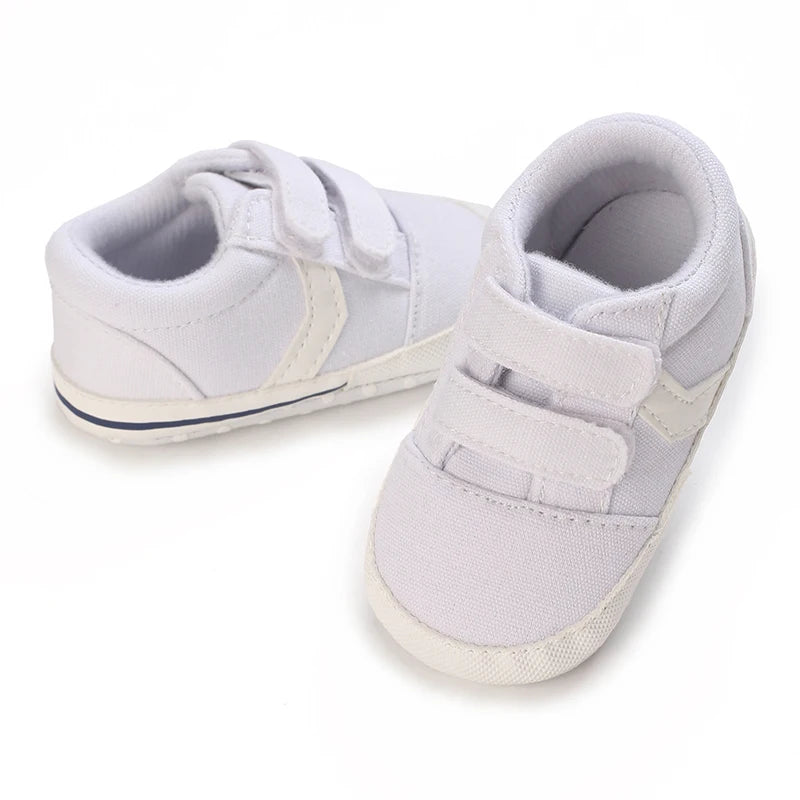Classic Canvas Baby Sneakers  Comfortable Sports Footwear