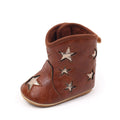 Star Pattern Baby Short Boots