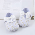 Scarpe per bambini ricamate con fiocco