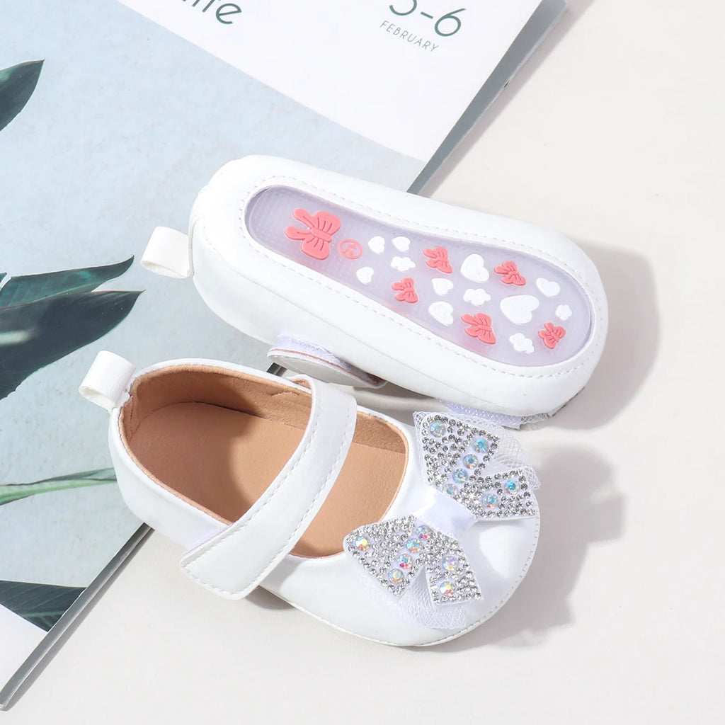 Hot Selling Baby Girls 0-18M Princess Toddler Shoes