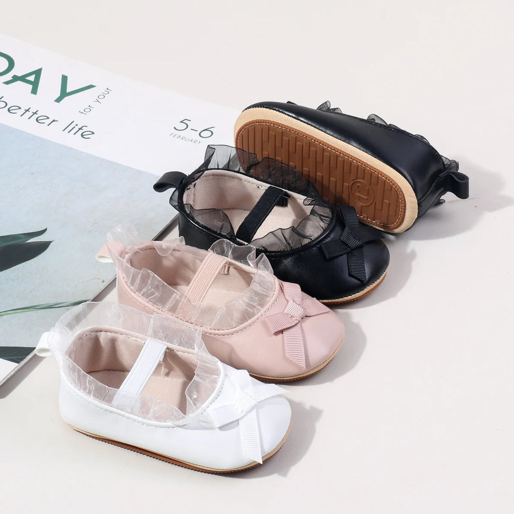 lace Small Leather Shoes