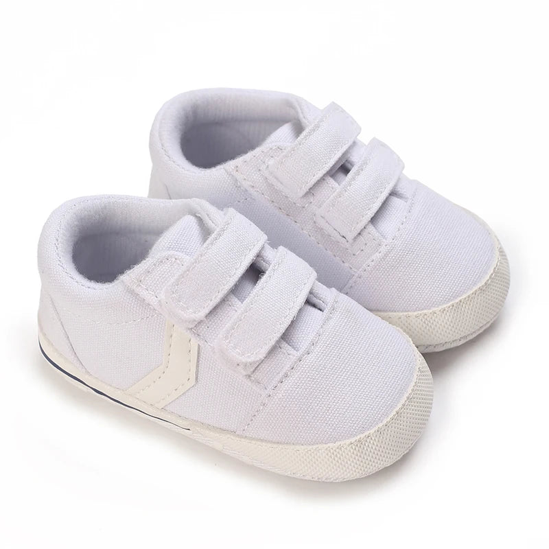 Classic Canvas Baby Sneakers  Comfortable Sports Footwear