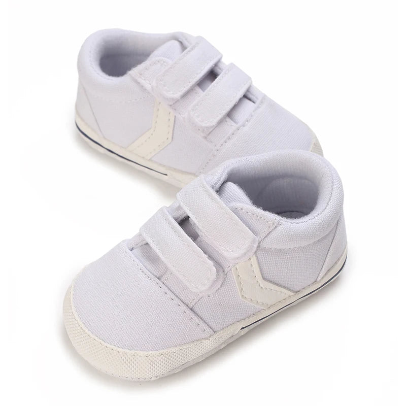 Classic Canvas Baby Sneakers  Comfortable Sports Footwear