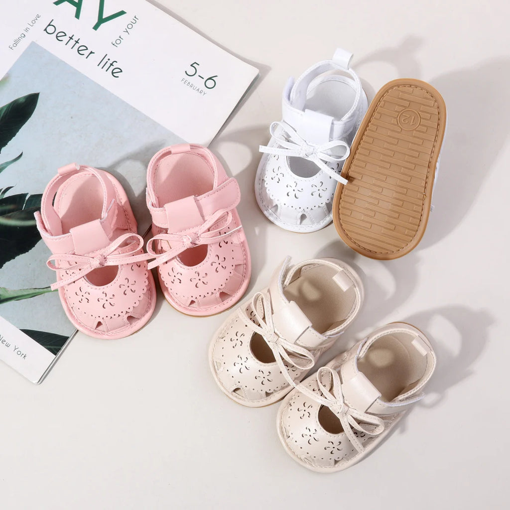 Baby Girl's First Walking Toddler Shoes
