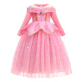 Children's Party Dress in Sparkly Pink