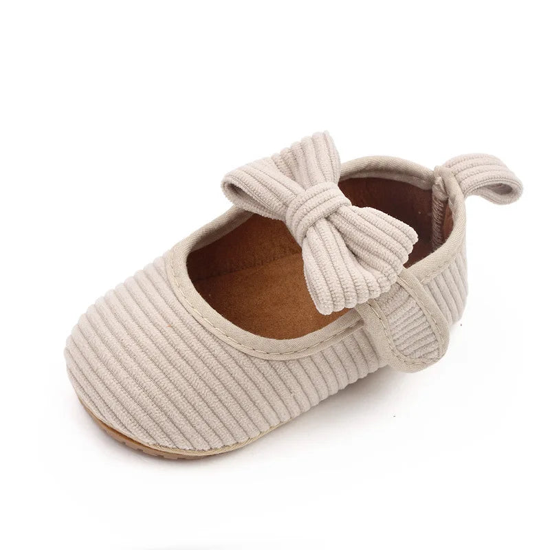 Spring and Autumn StyleBaby Shoes Bow Tie Soft Soled