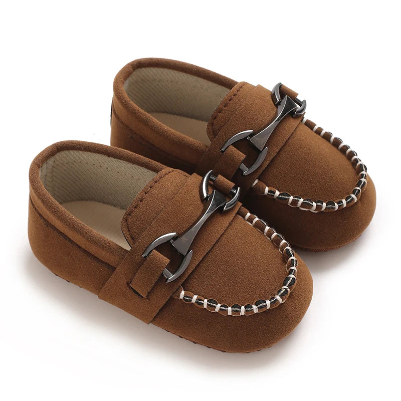 New Brown Boys Formal Shoes First Walkers