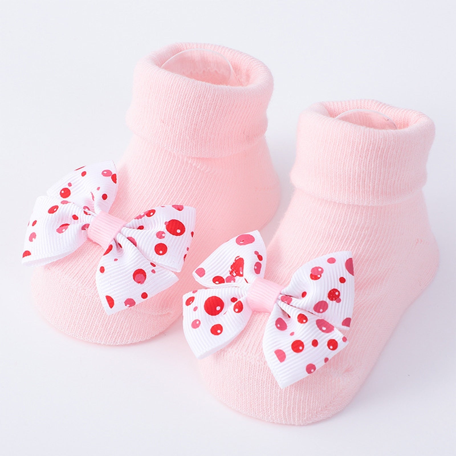 Calzino antiscivolo in pizzo per bambini + fascia per capelli