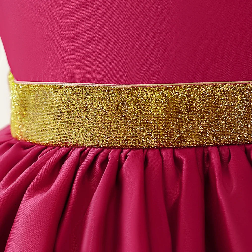 Pink Puffy Dress