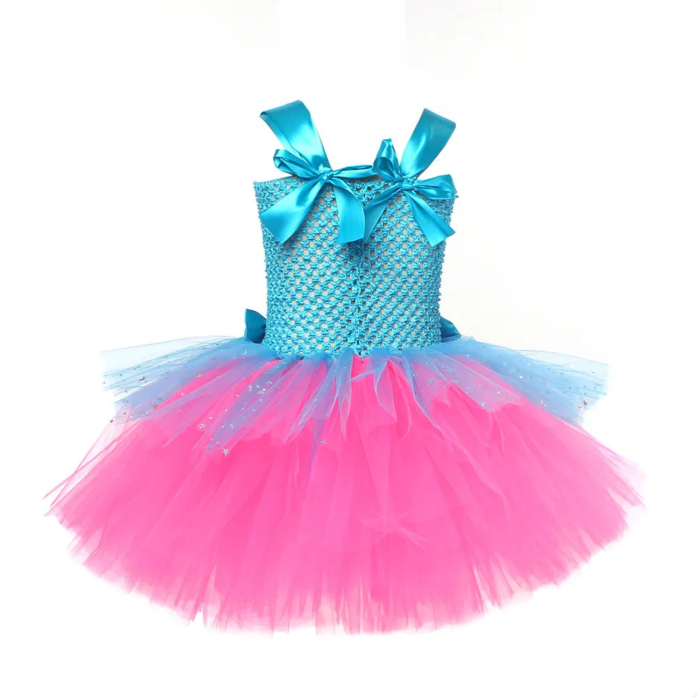 Shiny and Tulle Children's Dress