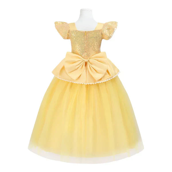 Sparkly Party Dress with Bow