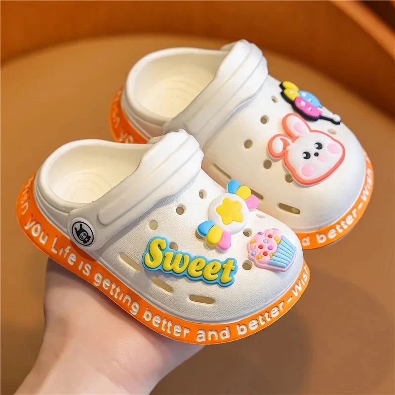 Kids Summer Sandals Hole Children's Shoes Slippers