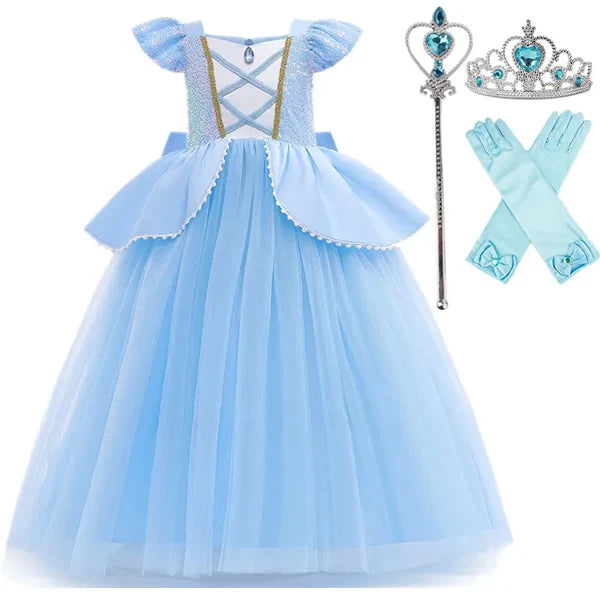Sparkly Children's Dress with Bow