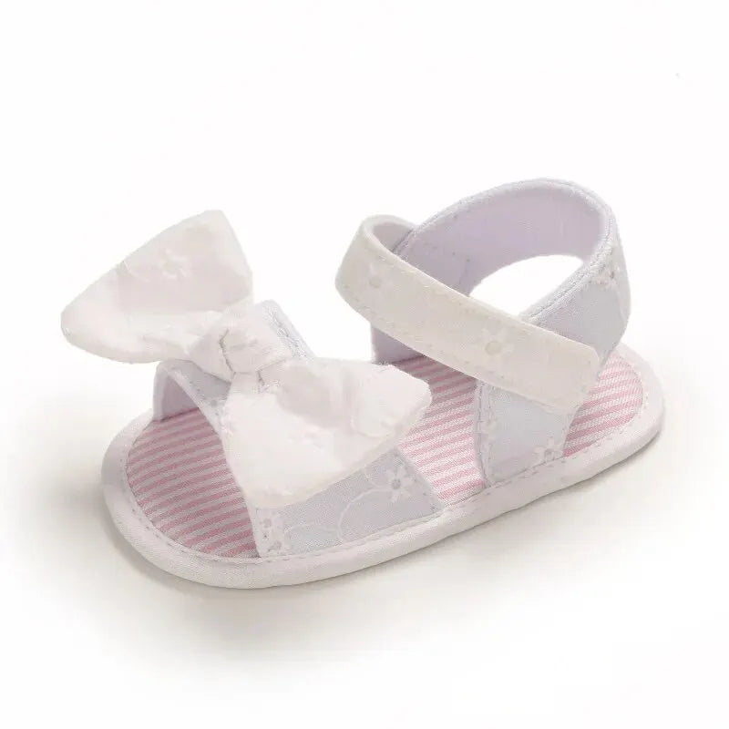Summer Cute Bowknot Toddler Girl Shoes Canvas