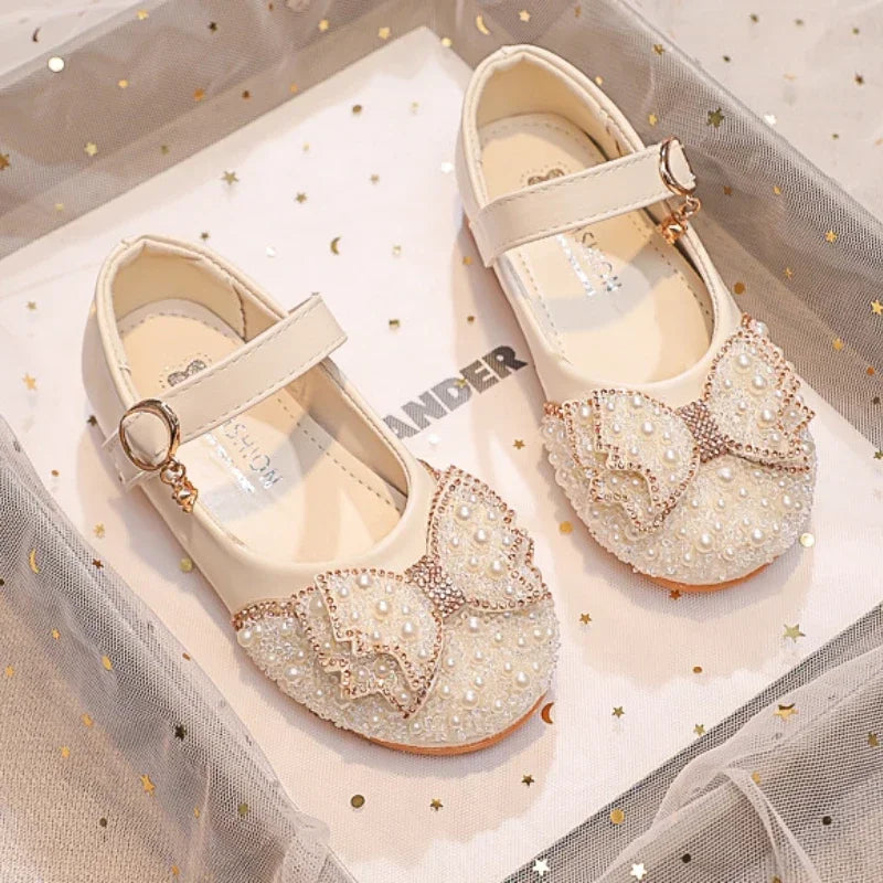 Children Princess Shoes Glitter Party Wedding Shoes