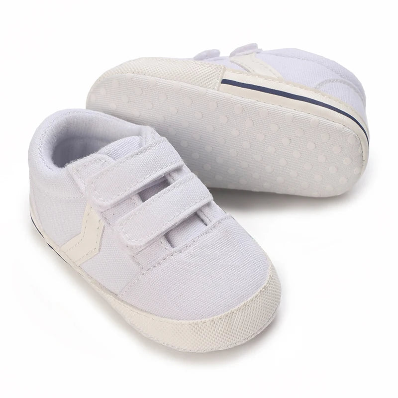 Classic Canvas Baby Sneakers  Comfortable Sports Footwear