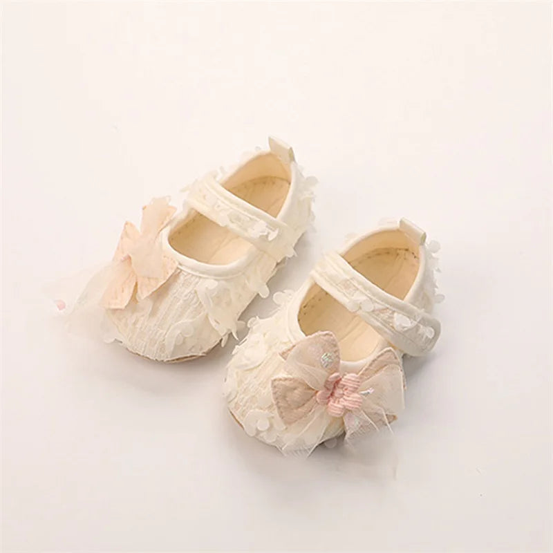 Baby Girl Princess Bow Flats Shoes