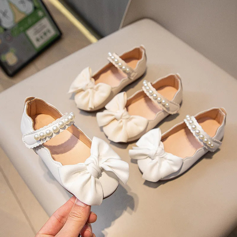 Girls Casual Shoes Kids PU Leather Shoes