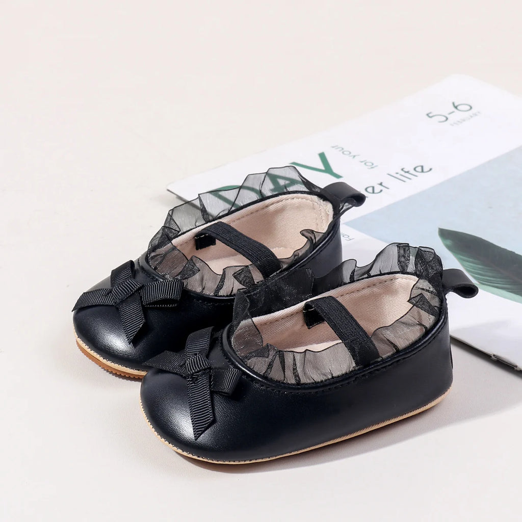 lace Small Leather Shoes