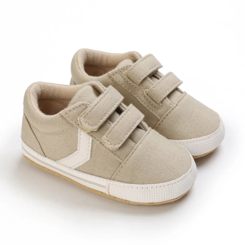 Classic Canvas Baby Sneakers  Comfortable Sports Footwear