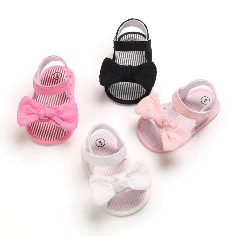 Summer Cute Bowknot Toddler Girl Shoes Canvas