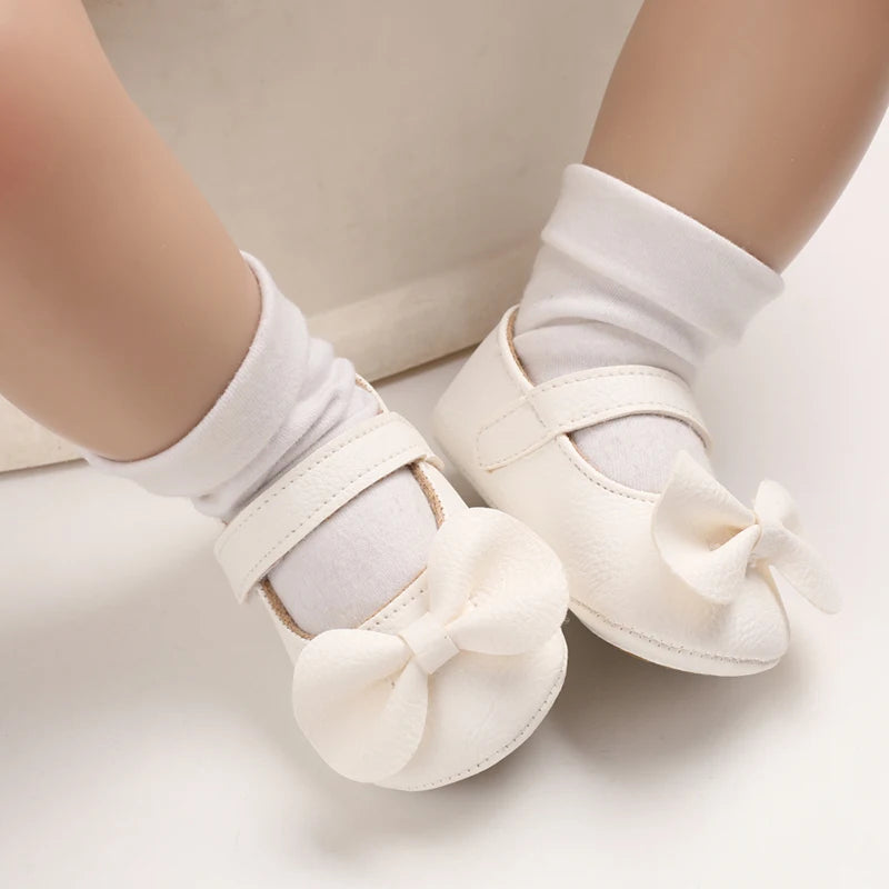 Cute Bow Spring Autumn Princess Infant Shoes
