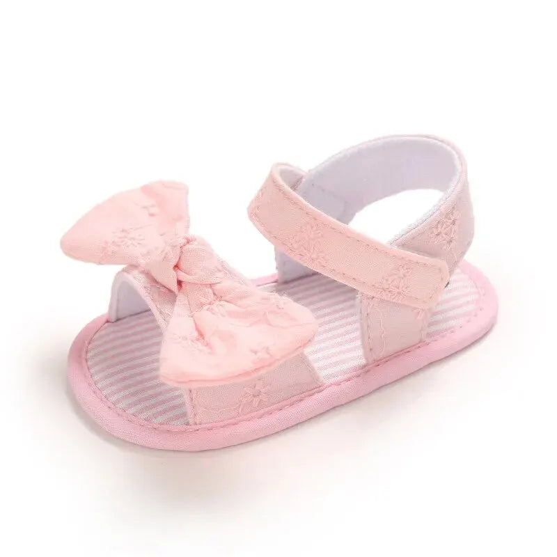 Summer Cute Bowknot Toddler Girl Shoes Canvas