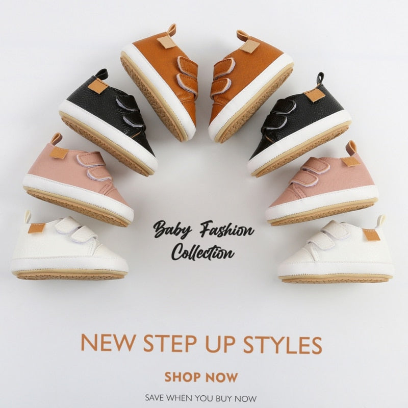 Sneakers per bambini doppio strappo