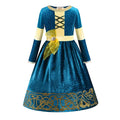 Blue and Yellow Dress for Kids