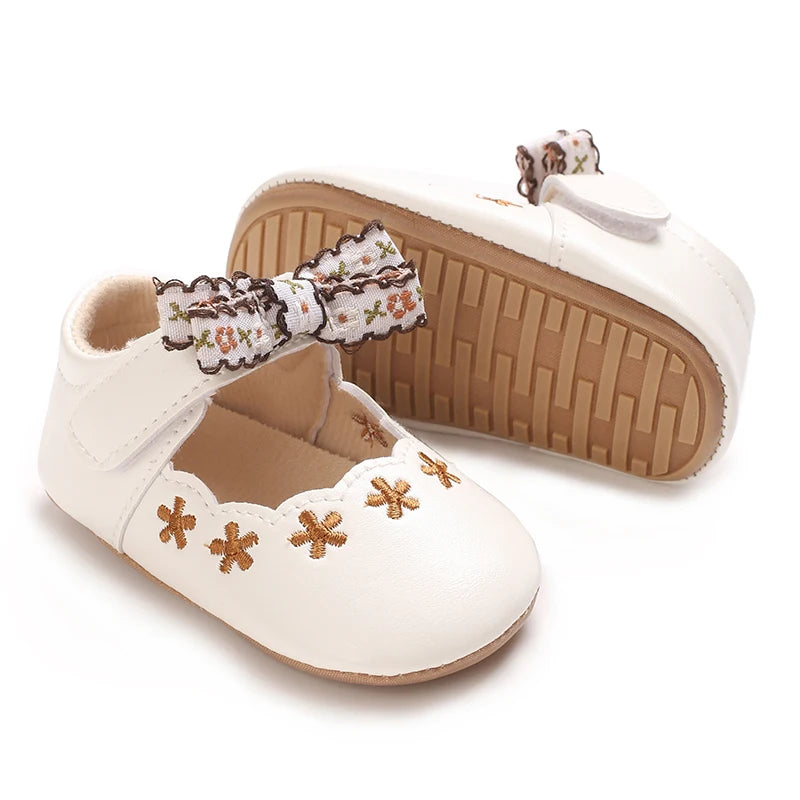 High End Mary Jane Flat Shoes Wedding Princess Dress Baptism Shoes