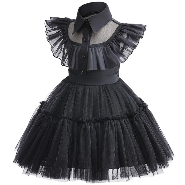 Black Tulle Party Dress