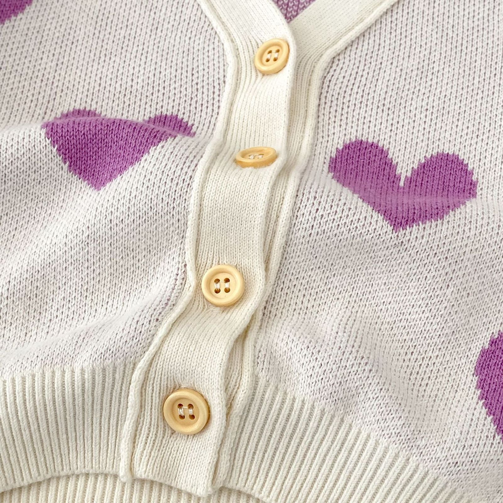 Children's Knitted Cardigan Love