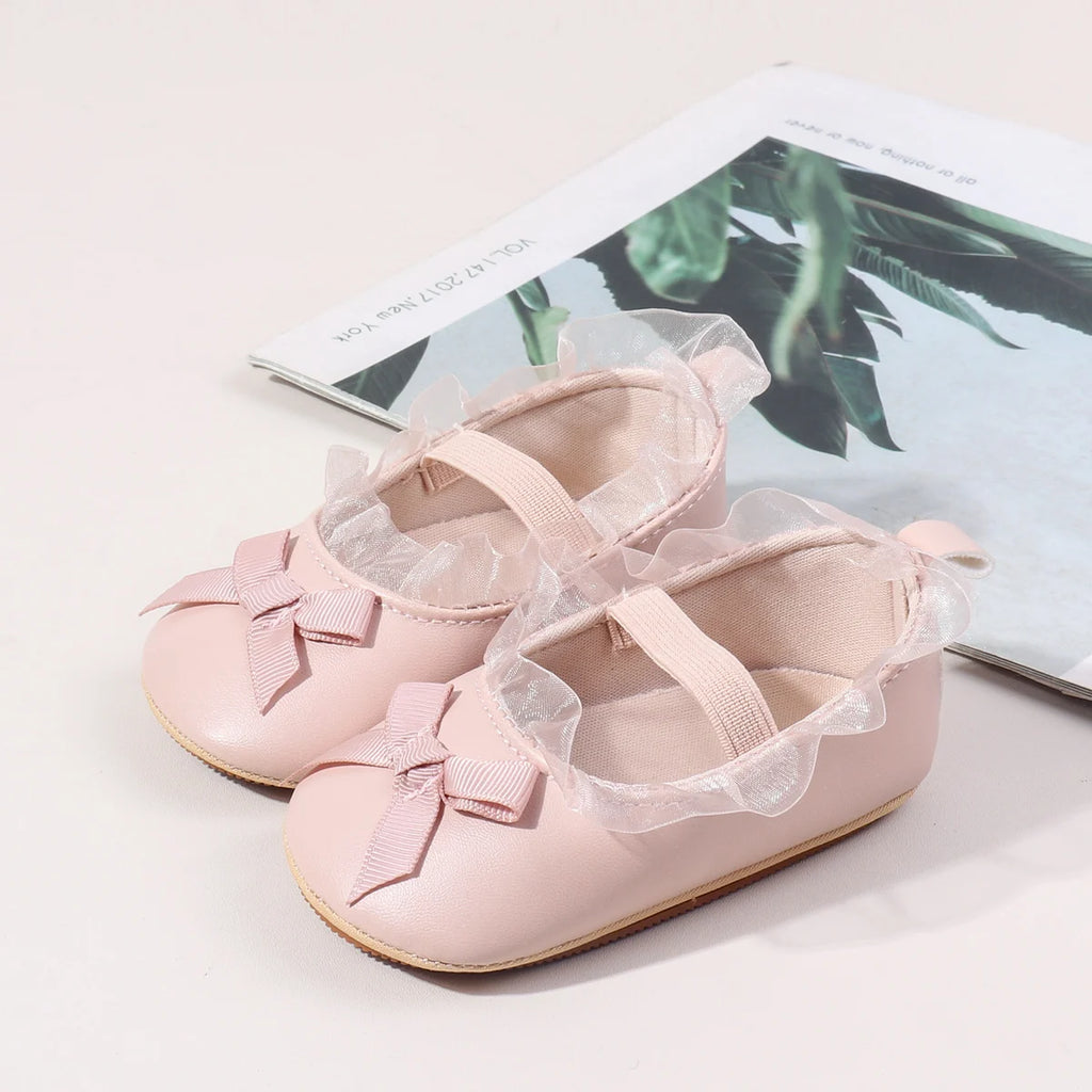 lace Small Leather Shoes