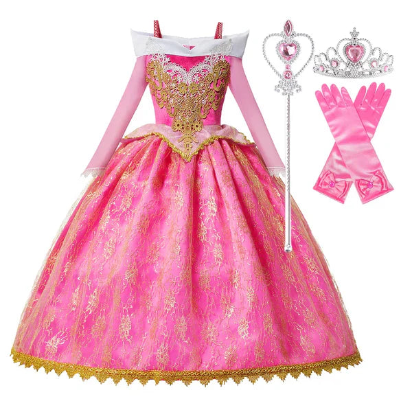 Pink and Gold Children's Dress