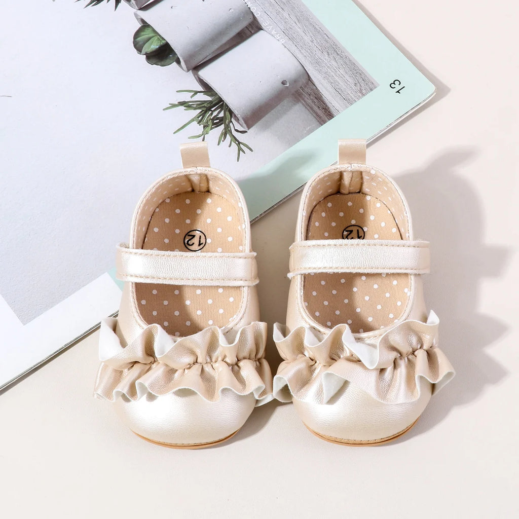 Hot Selling Baby Girl's First Walking Indoor Outdoor Toddler Shoes