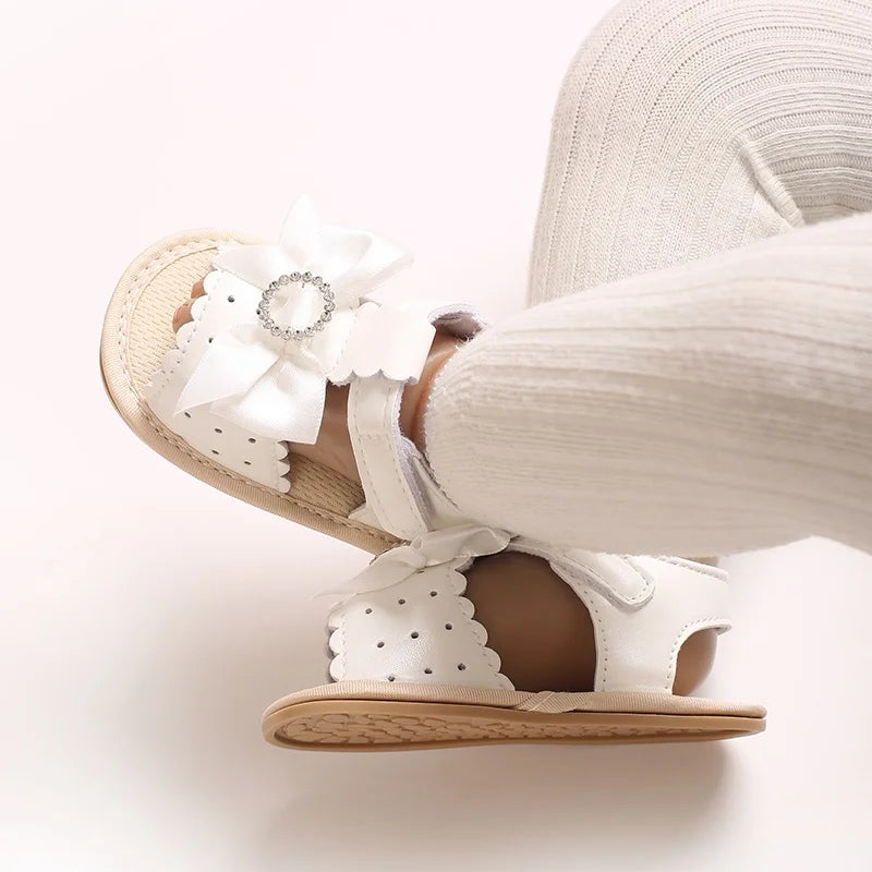 0-18M Cute Bow Baby Girls Sandals